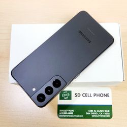 Samsung Galaxy S22 128 GB Factory Unlocked Black Excellent Condition 