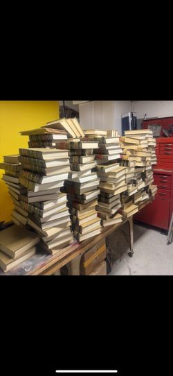 Huge bundle vintage library law books home decor