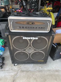 Bass Rig! GK Goldline 500 and Hartke VX410