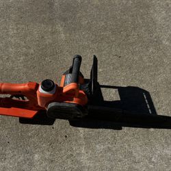 Black Decker Chain Saw 
