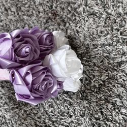 Handmade fabric flower bouquet – New. Perfect for gifts and events. Local pickup. Bulk orders or multiple bouquets available — message me for details.