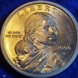2000-D Sacagawea Dollar