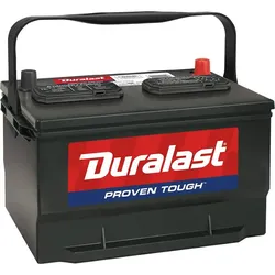 Duralast top post battery