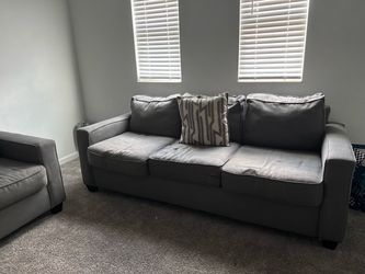 Gray Fabric couches