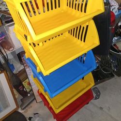 Bin With Wheels 