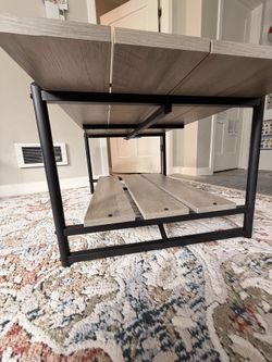 Sturdy Industrial Coffee Table
