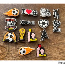 Soccer, Croc Charms Bundle