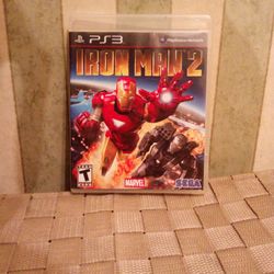  🎮 PS3 Game 🎮 Iron 🦾 Man 2 And Free Movie 🍿🎥