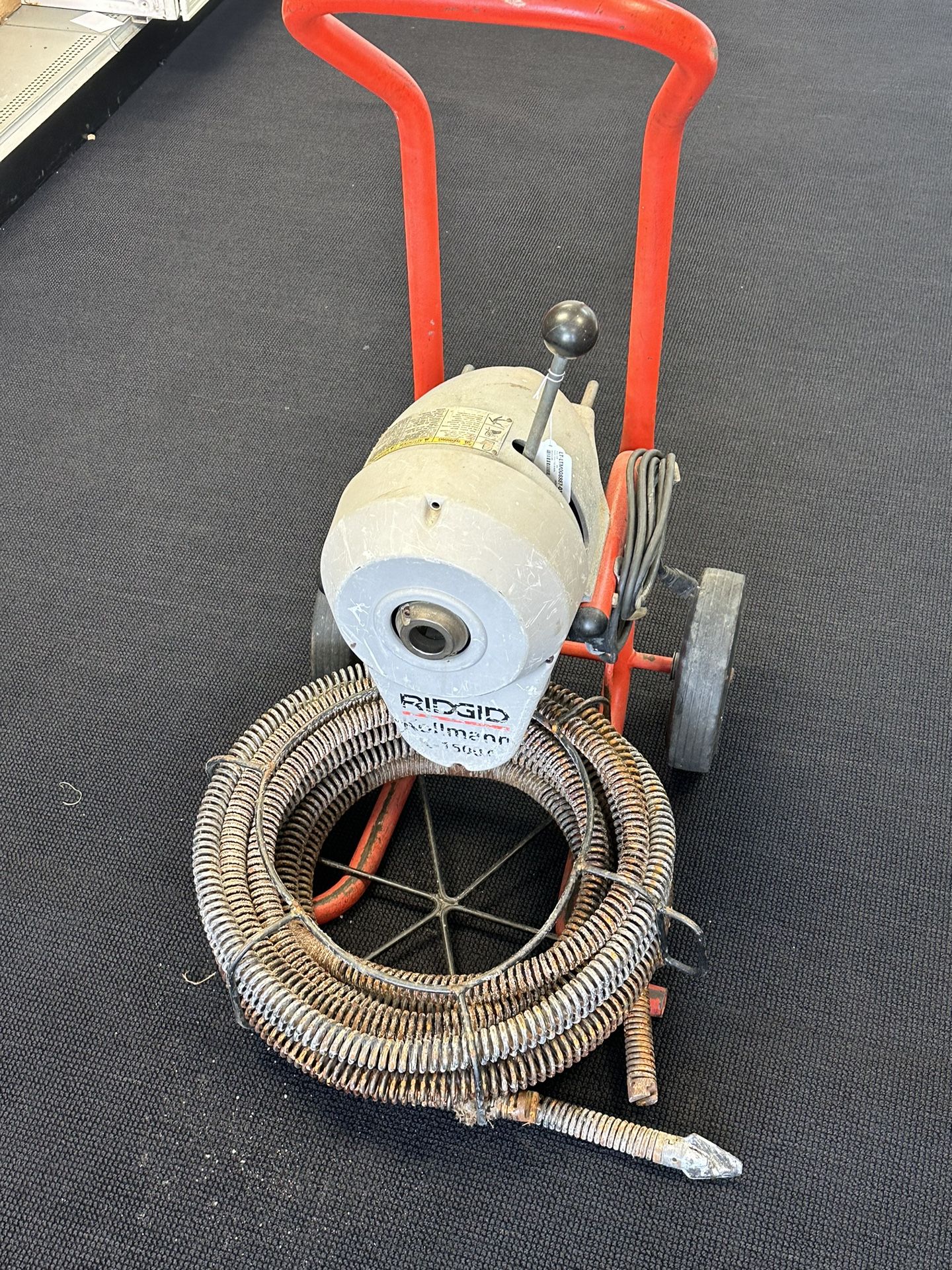Ridgid Coleman K-1500A Sectional Drain Cleaning Machine