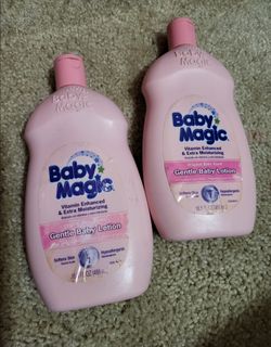 🩷 2 Baby Magic Gentle Baby Lotion 16.5 oz – Older Packaging – Full Bottles