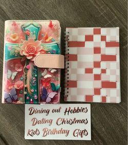 Pretty Cross budget binder
