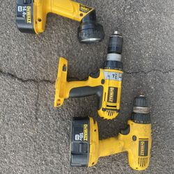 Dewalt Drills And Light