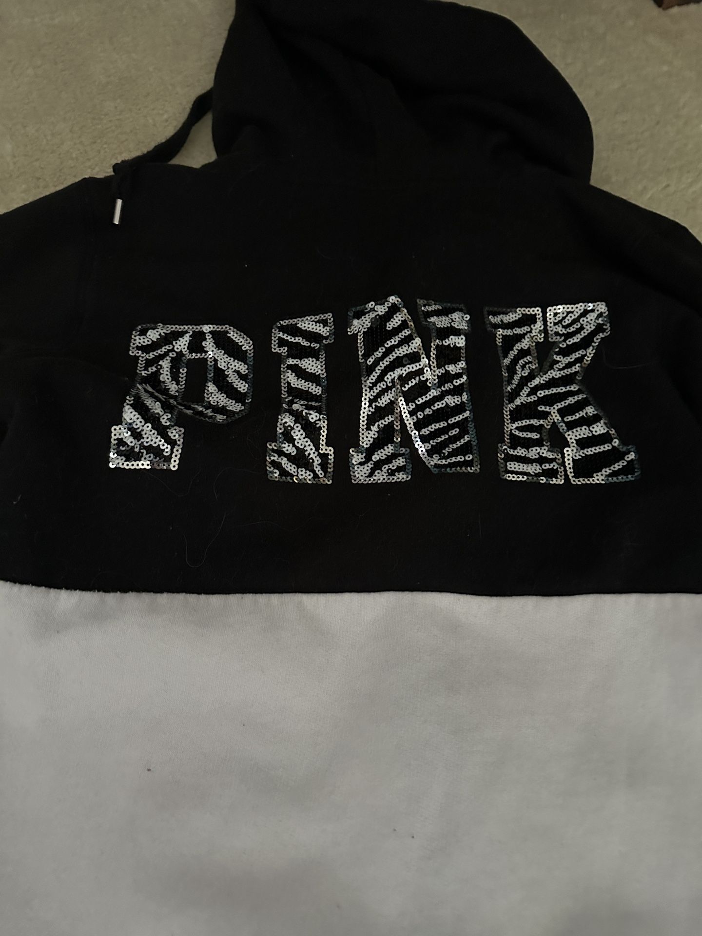 PINK ZIP UP SIZE X SMALL