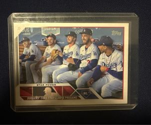 DODGERS CARD