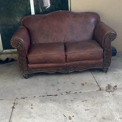 Leather Couch
