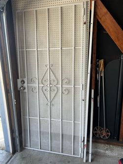 Security screen door 36” X 80”