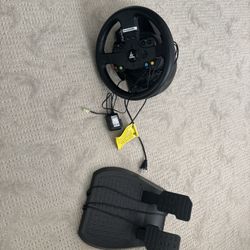 Thrust master Wheel And Pedal