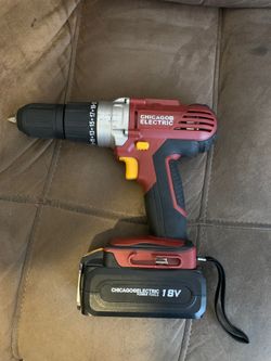 Chicago electric drill ( missing charger)