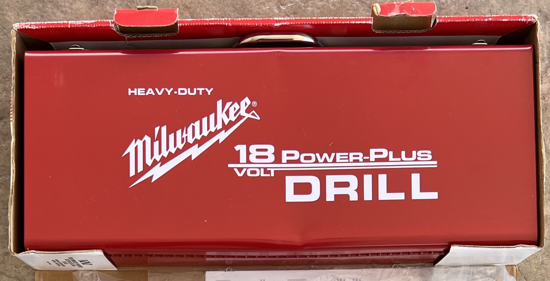 Milwaukee Cordless 18V Power Plus Reversing D Handle Drill for