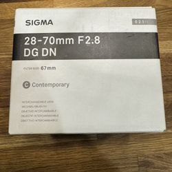 Sigma 24-70mm 2.8 L-Mount 