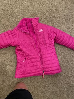 Girls North Face Reversible Winter Coat