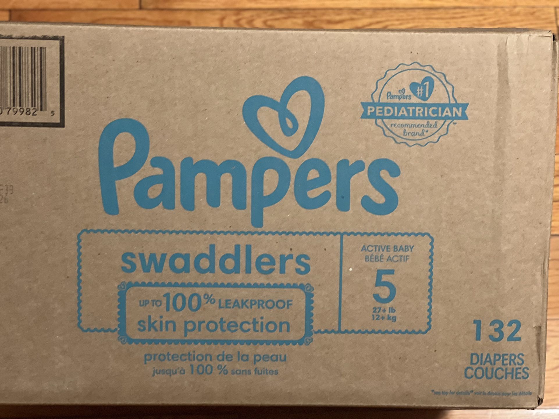 Pampers Swaddlers Size 5/132 Diapers