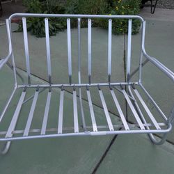 Lightweight aluminum Outdoor Loveseat 