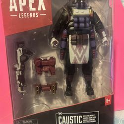 Apex Legends Caustic 6" Geometric Anomaly Figure SEALED 25pts Articulation