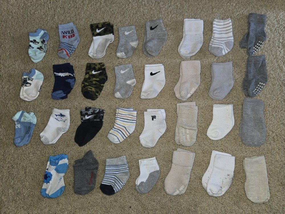 Baby Socks Size 6-12 Months Bundle