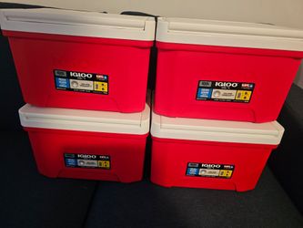 Brand New Igloo Cool 9 Red Coolers