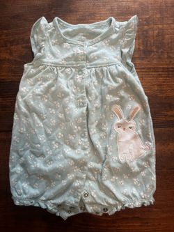 Easter Play Suit Onesie For Girls Size 9m