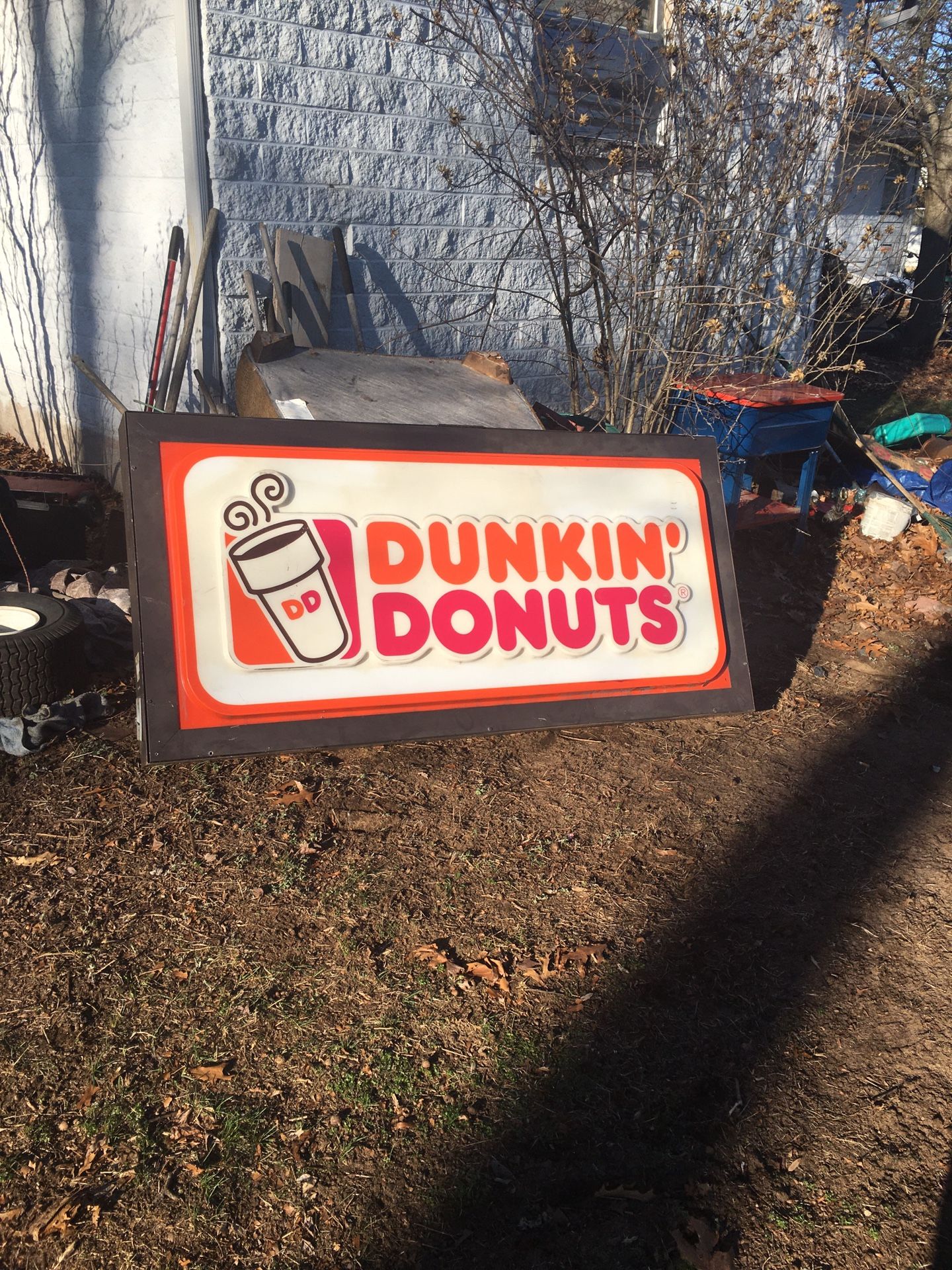 Electronic Dunkin’ Donuts Sign