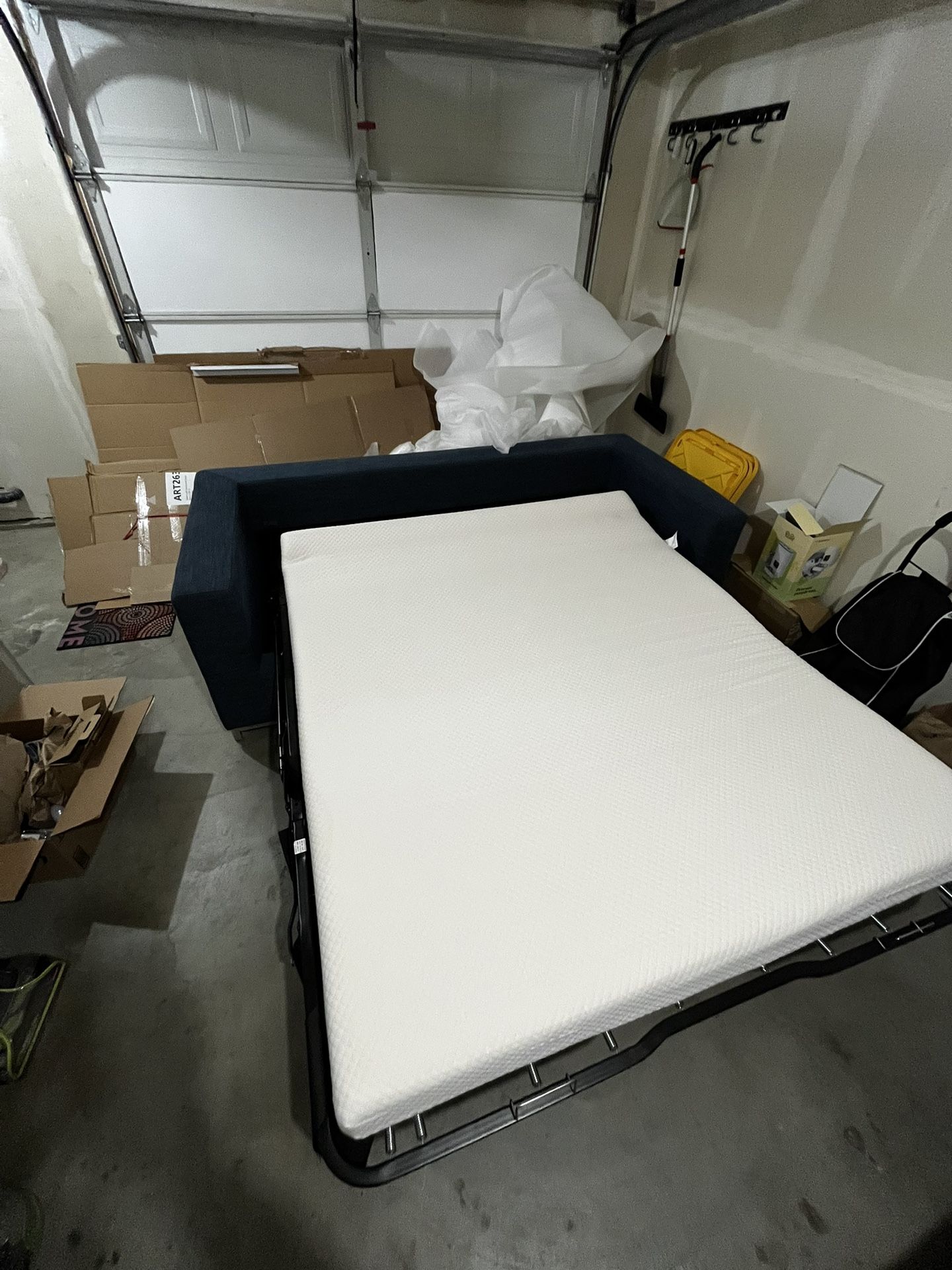 Soma 82" Sofa Bed - Midnight Blue