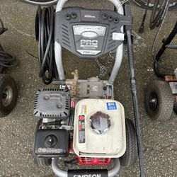 Simpson Powershot 3700psi 2.5gpm cold water pressure washer w Honda Engine no trades pick up in Tacoma 