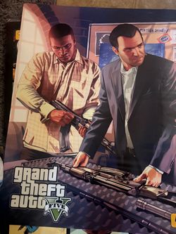 Grand theft auto 5 poster