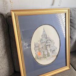 Original Picture In Gold Frame