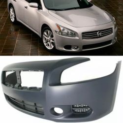 New Front Bumper For Nissan Maxima Fits 2009 to 2014