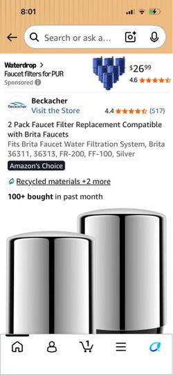 Brita faucet filter replacements