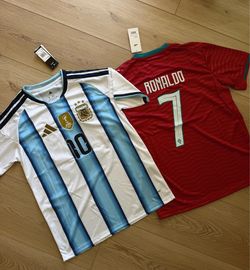 Lionel Messi & Cristiano Ronaldo Jerseys