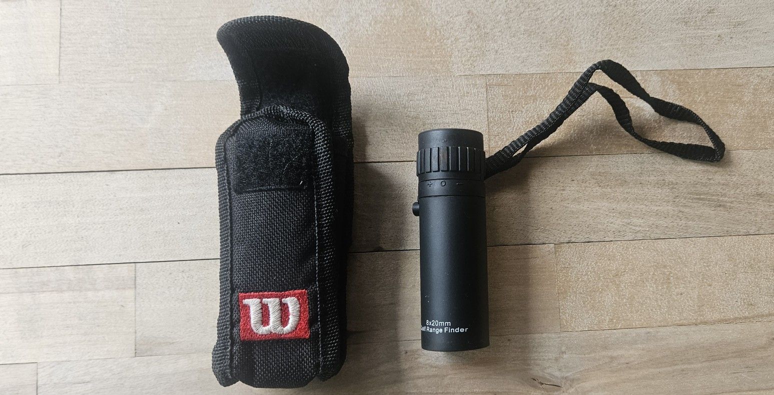 Wilson TrueVue Golf Scope WITH Belt Pack GUC