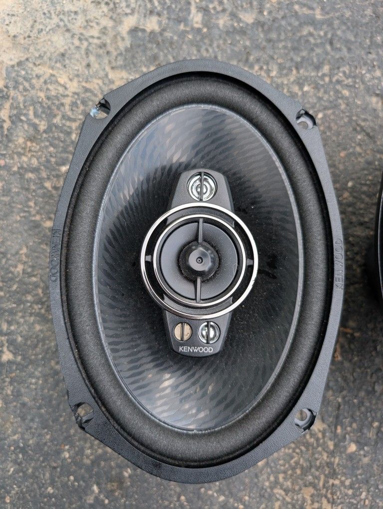 Kenwood KFC-6996PS 6"x9" 5-Way Coaxial Car Audio Speakers ( One Pair) Used, perfect condition