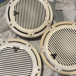 Set Of 3 10” JL Audio Marine Subwoofer
