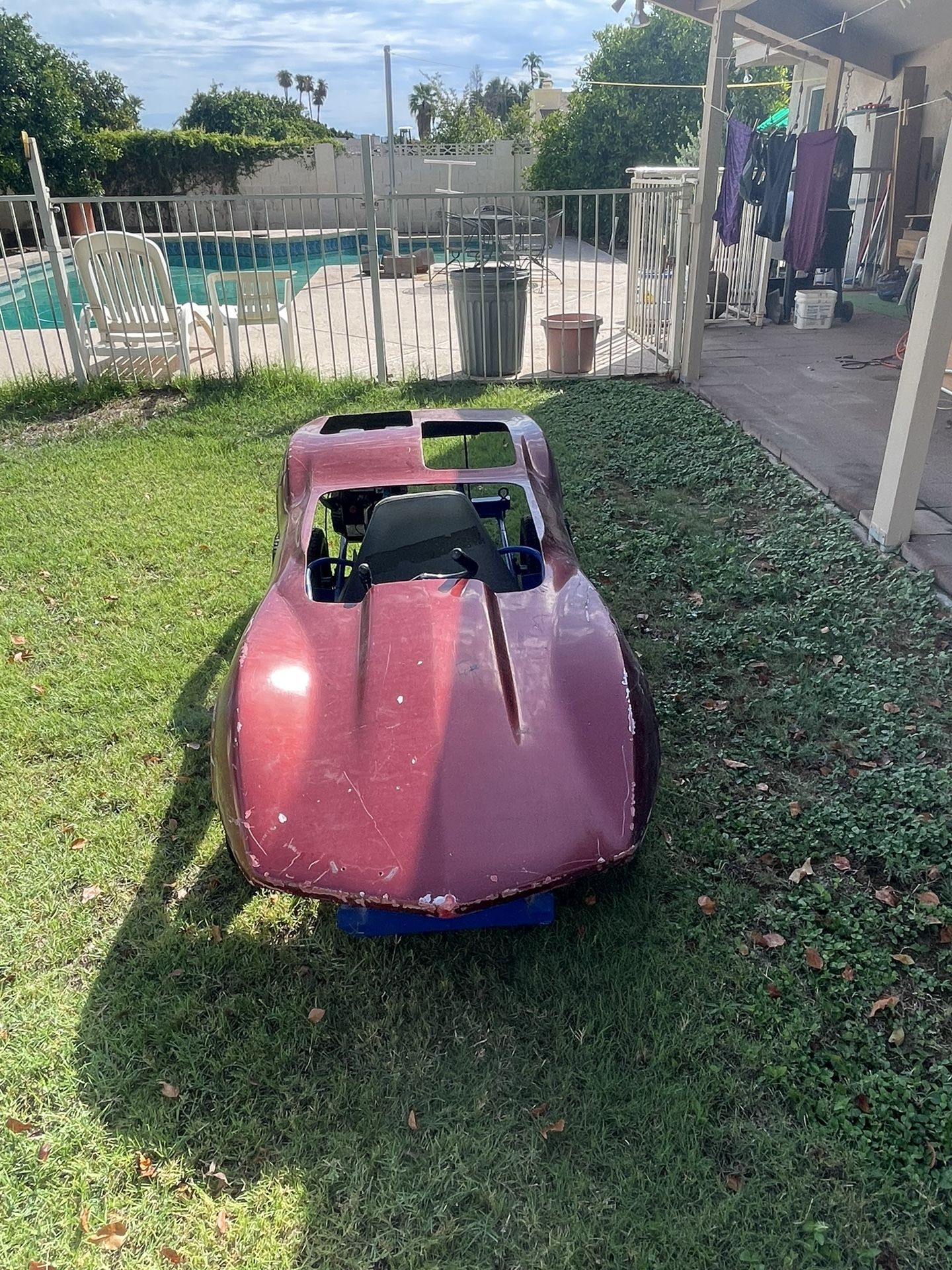 Go Kart With Corvette Shell 