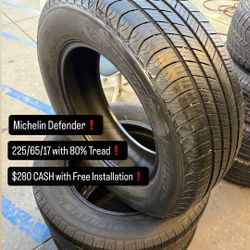 Michelin 225/65/17 