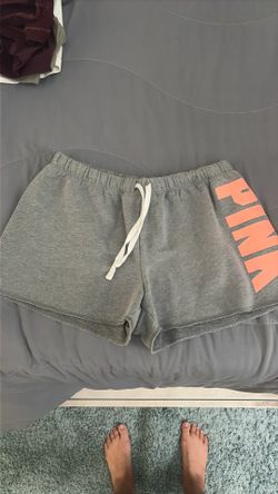 Women’s Gray shorts Sz Med by Pink
