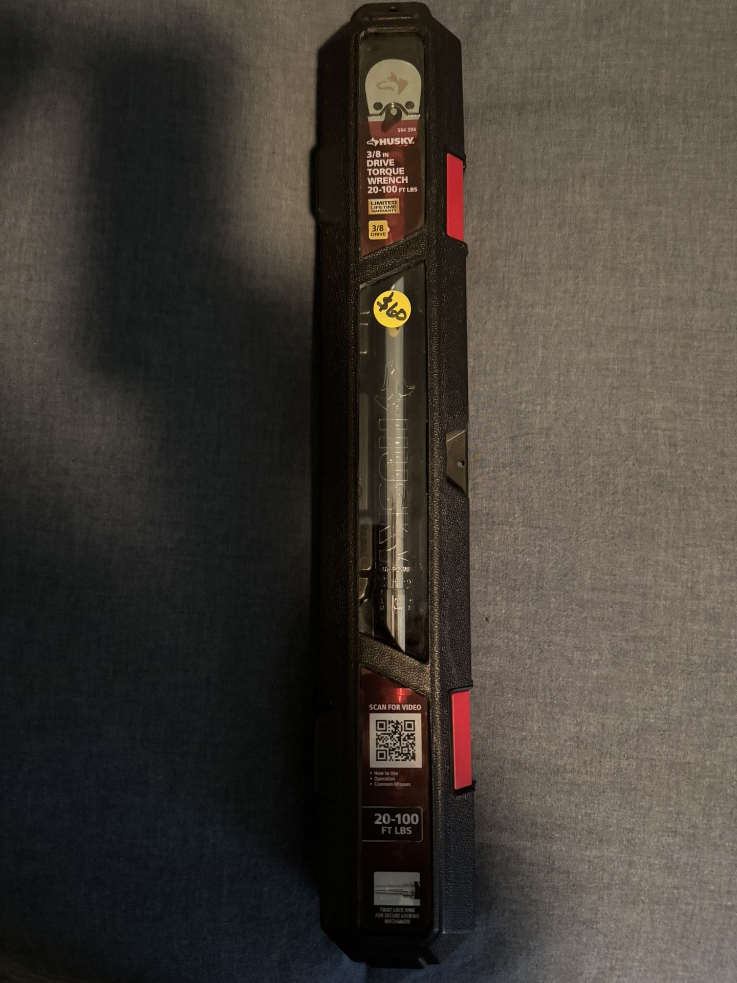 Husky 3/8 Drive Torque Wrench-New