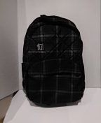 Ful Padded Laptop Backpack black & gray plaid