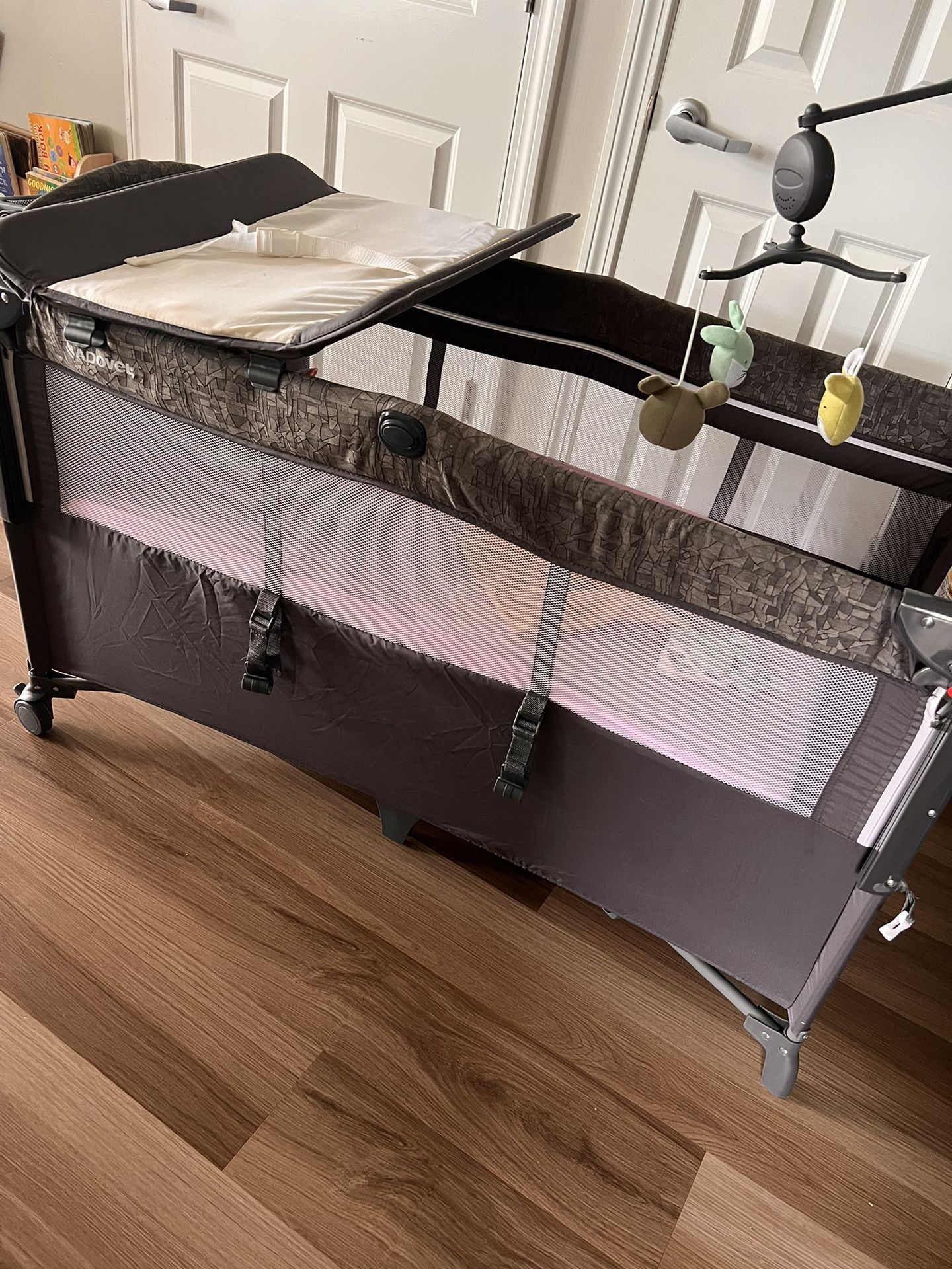 Baby Bedside Bassinet And Changing Table 