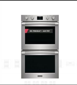 Frigidaire Professional 30 in. Double Electric Wall Oven with Total Convection in Stainless Steel