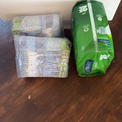 FREE - Size L Pull UPS And Adult Diapers 
